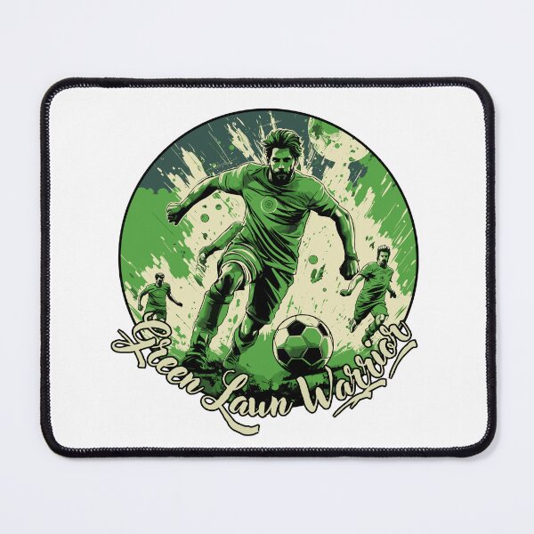 Item preview, Green Lawn Warrior Soccer designed and sold by aipolohu.