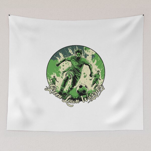 Item preview, Green Lawn Warrior Soccer designed and sold by aipolohu.
