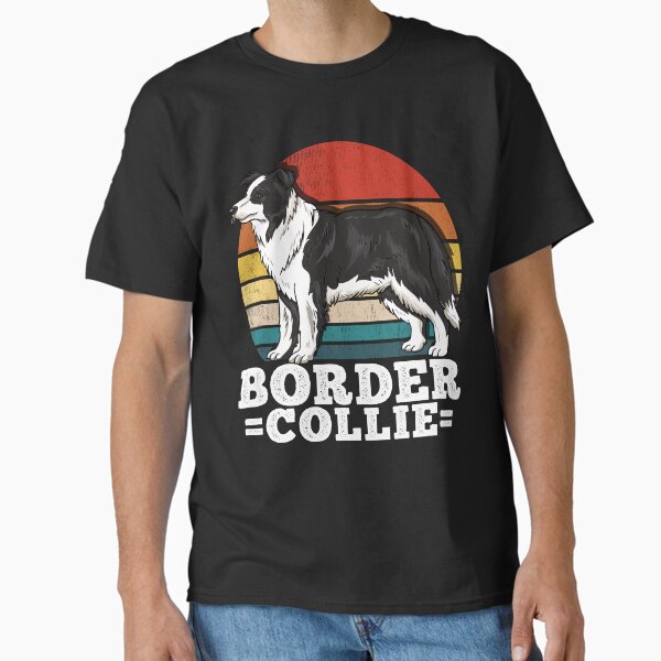 Item preview, Border Collie Dog Lover Retro designed and sold by Mealla.