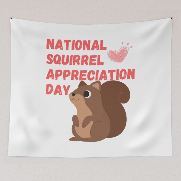 Item preview, National Squirrel Appreciation Day designed and sold by Simo0455.