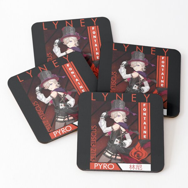 Item preview, Lyney - Genshin Impact designed and sold by cantinhonifty.