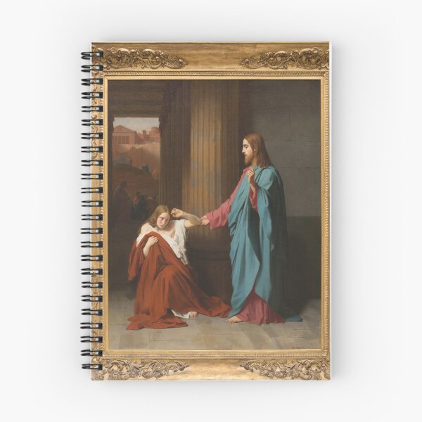 Item preview, Christ and the Woman taken in adultery (1842) - Emile Signol designed and sold by SALON DES ARTS.