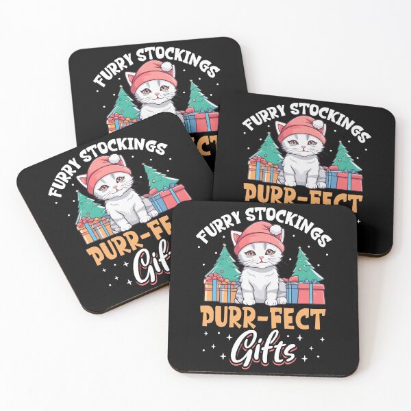 Item preview, Furry Stockings Purr-fect Gifts designed and sold by RuggedCocoShop.