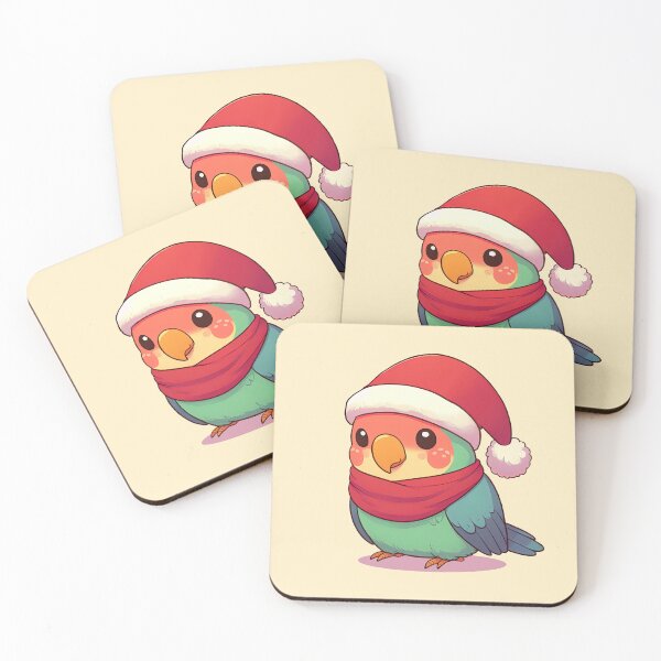 Item preview, Cute Christmas Parrot Sun Conure designed and sold by KAI-Studio.