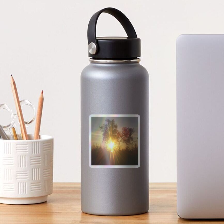 Vista previa del artículo con la obra «Pegatina holográfica», diseñado y vendido por Jhevva.