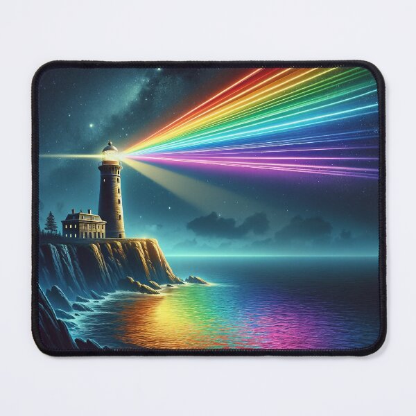 Item preview, Rainbow Beam Lighthouse designed and sold by divinedeco1925.