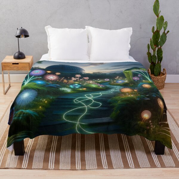 Item preview, Twilight Cosmic Garden designed and sold by divinedeco1925.