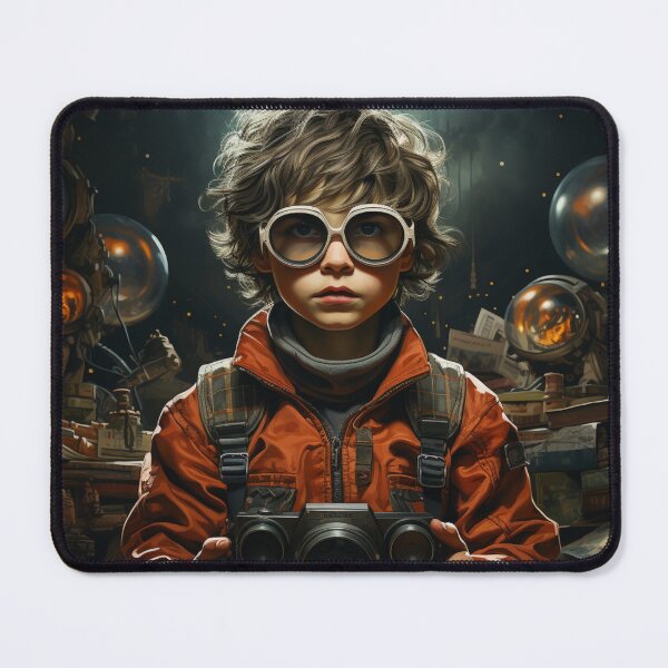 Item preview, Young Explorer – Intrepid Adventurer Art Print designed and sold by SmartDesignByBB.