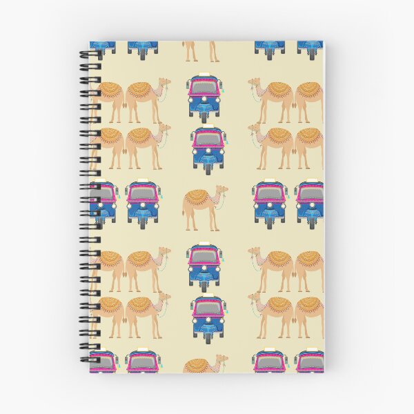 Item preview, Camel , Rickshaw Indian print  designed and sold by Anisha  Vaz.