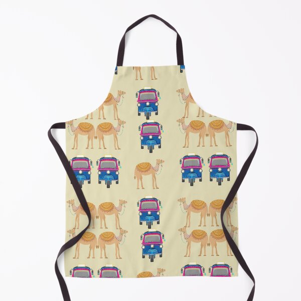Item preview, Camel , Rickshaw Indian print designed and sold by Anisha Vaz.
