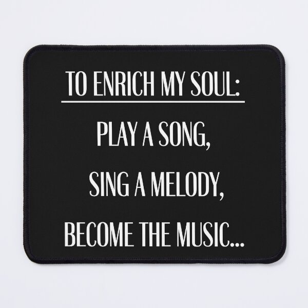 Item preview, To Enrich My Soul Music designed and sold by elynne9.