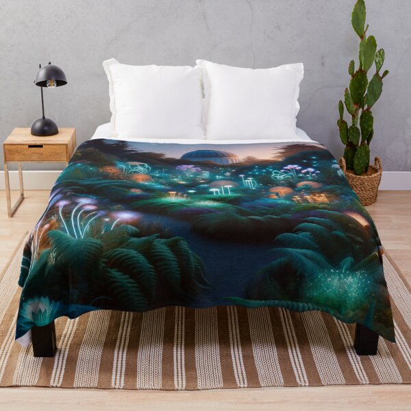 Item preview, Twilight Cosmic Garden designed and sold by divinedeco1925.