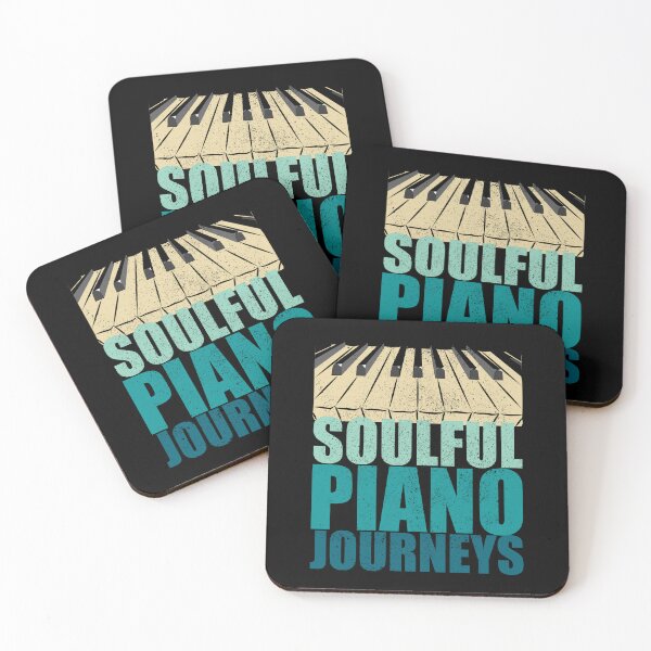 Item preview, Soulful Piano Journeys, Piano’s key with vintage colors and texture designed and sold by CJansuebsri.
