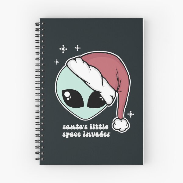 Item preview, Santa's Little Space Invader designed and sold by sasyall.