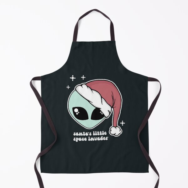 Item preview, Santa's Little Space Invader designed and sold by sasyall.