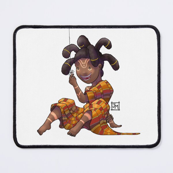 Item preview, Anansi the Spider God - Cartoon Art designed and sold by Fae Visions Boutique.