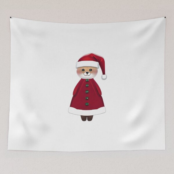 Item preview, Sleepy Teddy Bear at Christmas designed and sold by Pamilya.