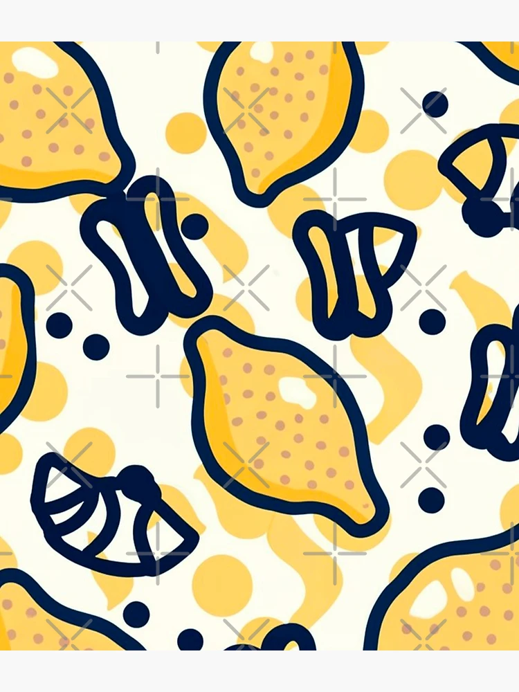 Thumbnail 3 of 3, Backpack, Pattern Lemon designed and sold by Timegraf.