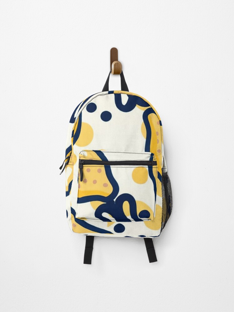 Thumbnail 1 of 3, Backpack, Pattern Lemon designed and sold by timegraf.
