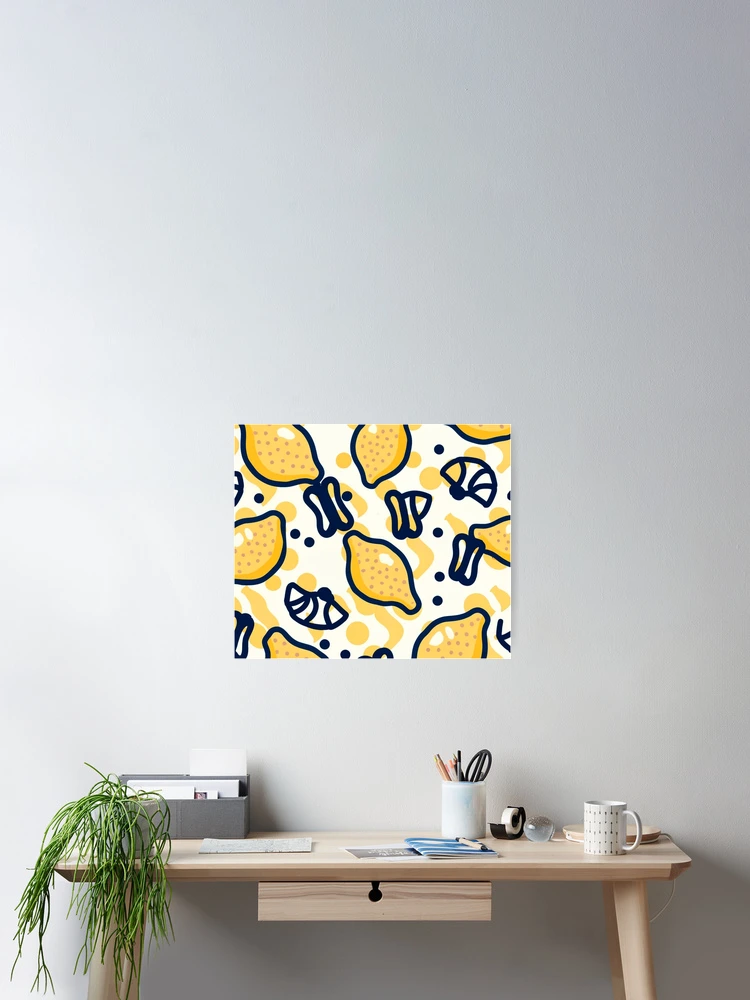Thumbnail 2 of 3, Poster, Pattern Lemon designed and sold by Timegraf.