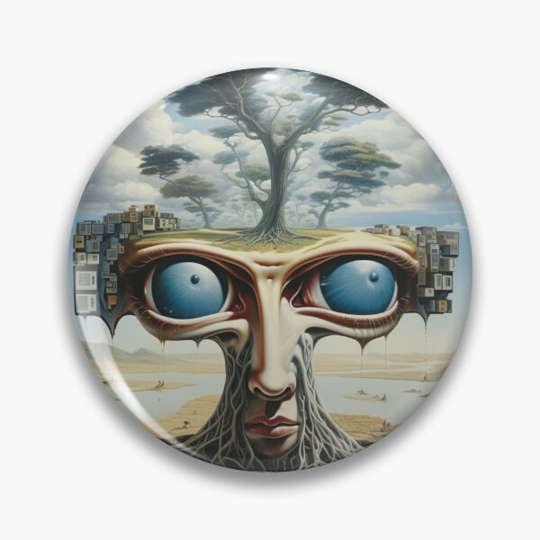 Item preview, Mindscapes - Vision of the Inner World Art Print designed and sold by SmartDesignByBB.