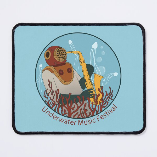 Item preview, Underwater Music Festival designed and sold by zoedoesart107.