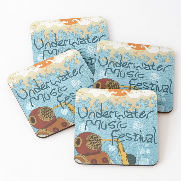 Item preview, Underwater Music Festival designed and sold by zoedoesart107.