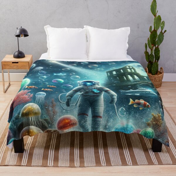 Item preview, Aquatic Space Explorer designed and sold by divinedeco1925.