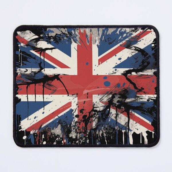 Item preview, A grunge looking distressed Union Jack uk version designed and sold by gut2000.