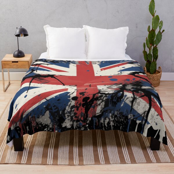 Item preview, A grunge looking distressed Union Jack uk version designed and sold by gut2000.