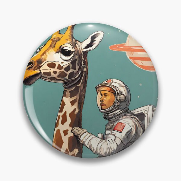 Item preview, Austronaut rode a giraffe designed and sold by LeahHa.