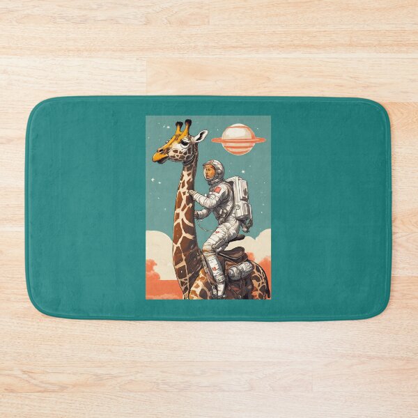 Item preview, Austronaut rode a giraffe designed and sold by LeahHa.