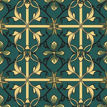 Artwork thumbnail, Trellis Pattern by Midnight Garden