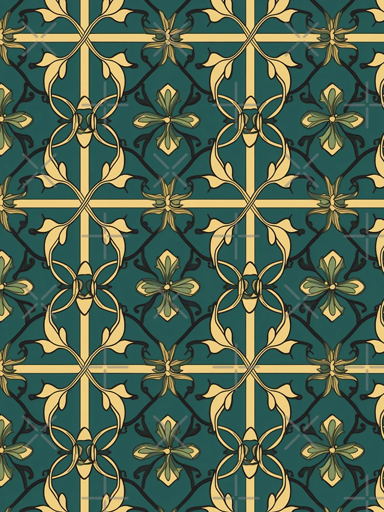 Thumbnail 4 of 4, iPhone Case, Trellis Pattern designed and sold by Midnight Garden.