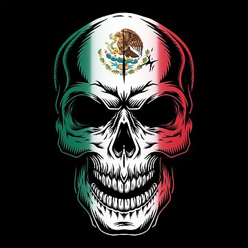 AVAILABLE Mexico Skull My Home My Blood Baseball Jersey