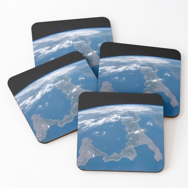 Item preview, STK205100S-View from space of Italy its island Sicily. designed and sold by StocktrekImages.