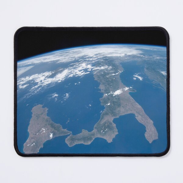 Item preview, STK205100S-View from space of Italy its island Sicily. designed and sold by StocktrekImages.