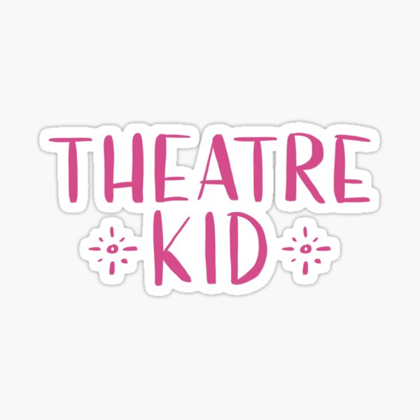 enfant de théâtre Sticker