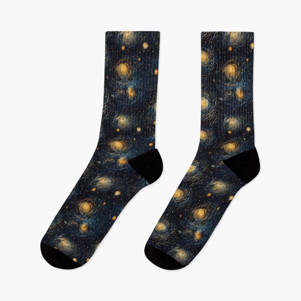 Item preview, Cosmic Spirals: Midnight Seamless Pattern designed and sold by CodedCraftsShop.