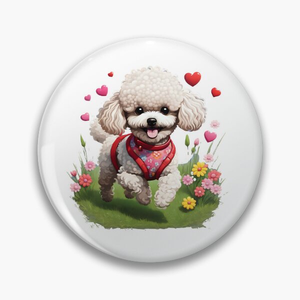 Item preview, Cute running Toy Poodle  designed and sold by Kaleddis.