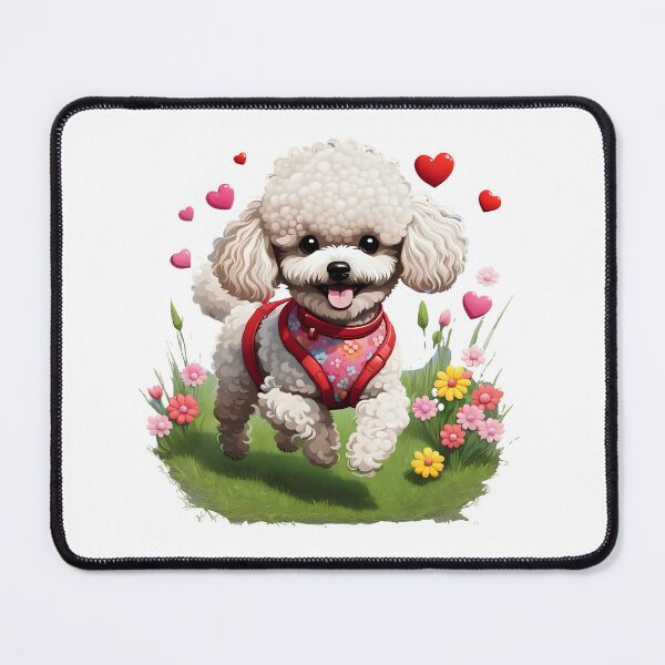 Item preview, Cute running Toy Poodle  designed and sold by Kaleddis.