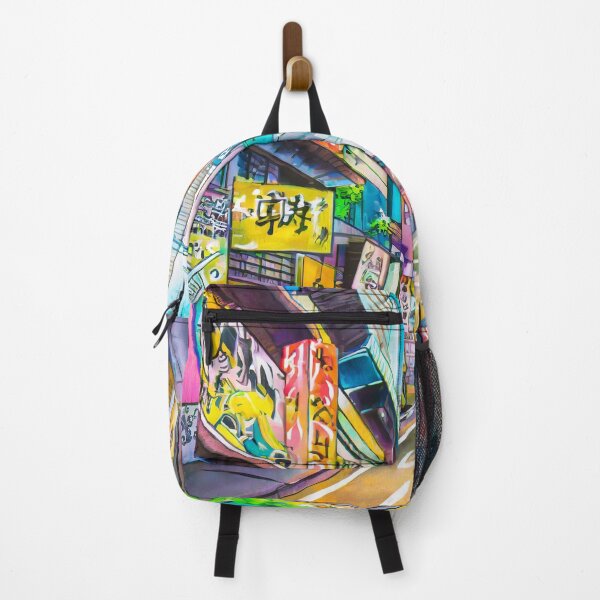 Item preview, abstract art of tokyo city street scenery designed and sold by Jubjangm3.