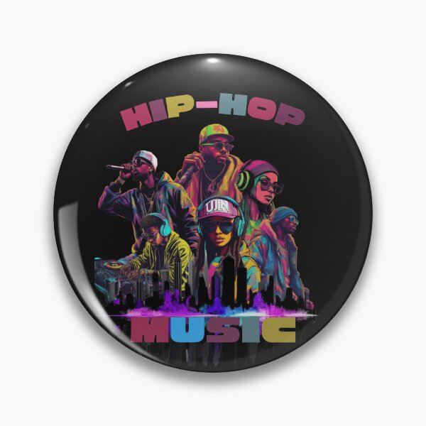 Item preview, Hip-Hop Music T-Shirt, Colorful, Detailed designed and sold by JpJr.