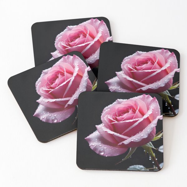 Item preview, Pink roses mean sweet, romantic love. designed and sold by Nokart.