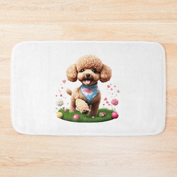 Item preview, Cute running Toy Poodle designed and sold by Kaleddis.