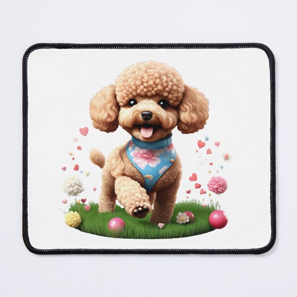 Item preview, Cute running Toy Poodle  designed and sold by Kaleddis.