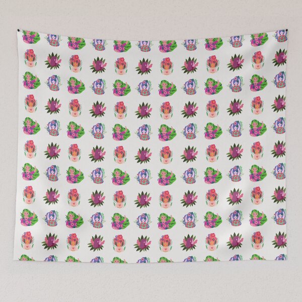 Item preview, happy young girls in spring time designed and sold by huape.