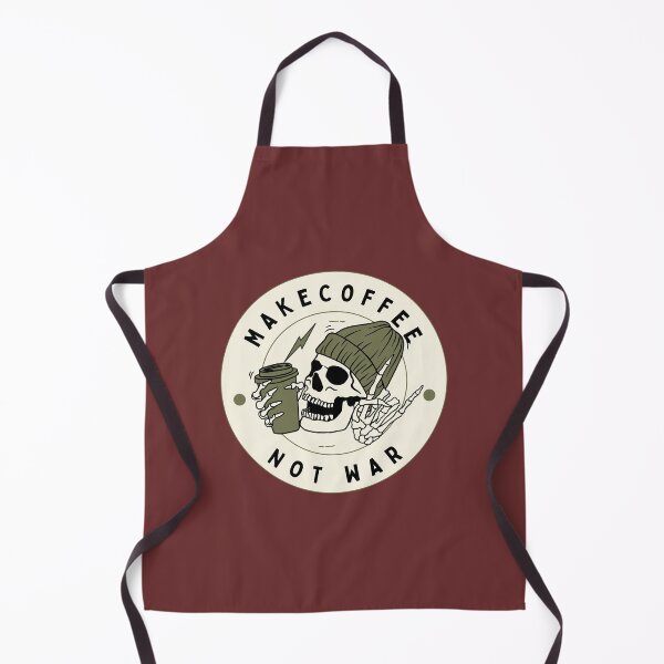 Item preview, Make Coffee Not War | Black Text  designed and sold by Mimi Y..