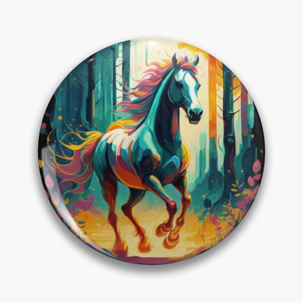 Item preview, Colorful Horse Run designed and sold by PixelRealm.