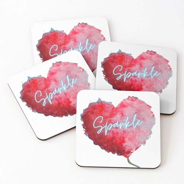 Item preview, Heart with Sparkle Slogan designed and sold by NikkiLloydEvans.
